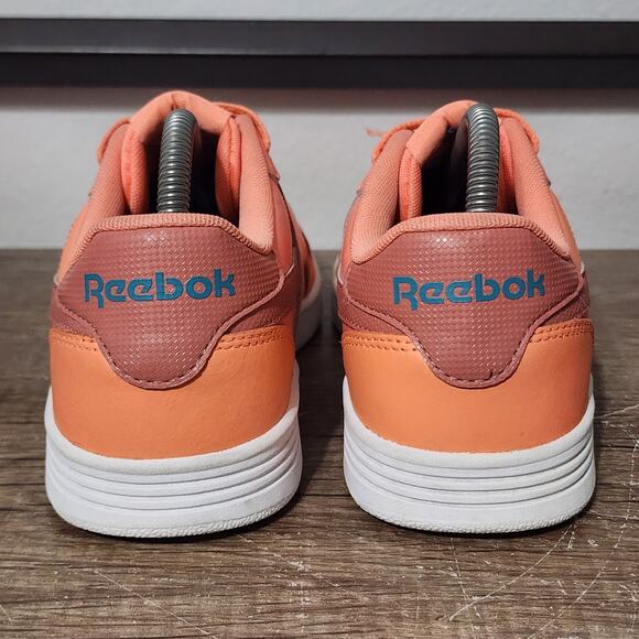 Reebok Royal Techque Women's Casual Lifestyle Shoes Sneakers Size 9.5 Coral - Picture 4 of 9